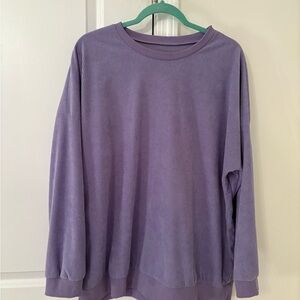 Women's Purple sweatshirt